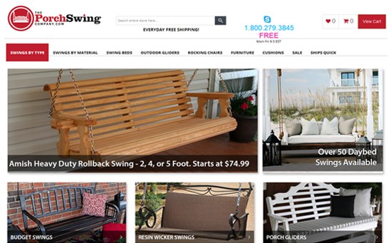 Websites: The Porchswing Company